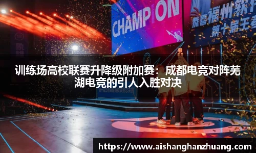 训练场高校联赛升降级附加赛：成都电竞对阵芜湖电竞的引人入胜对决